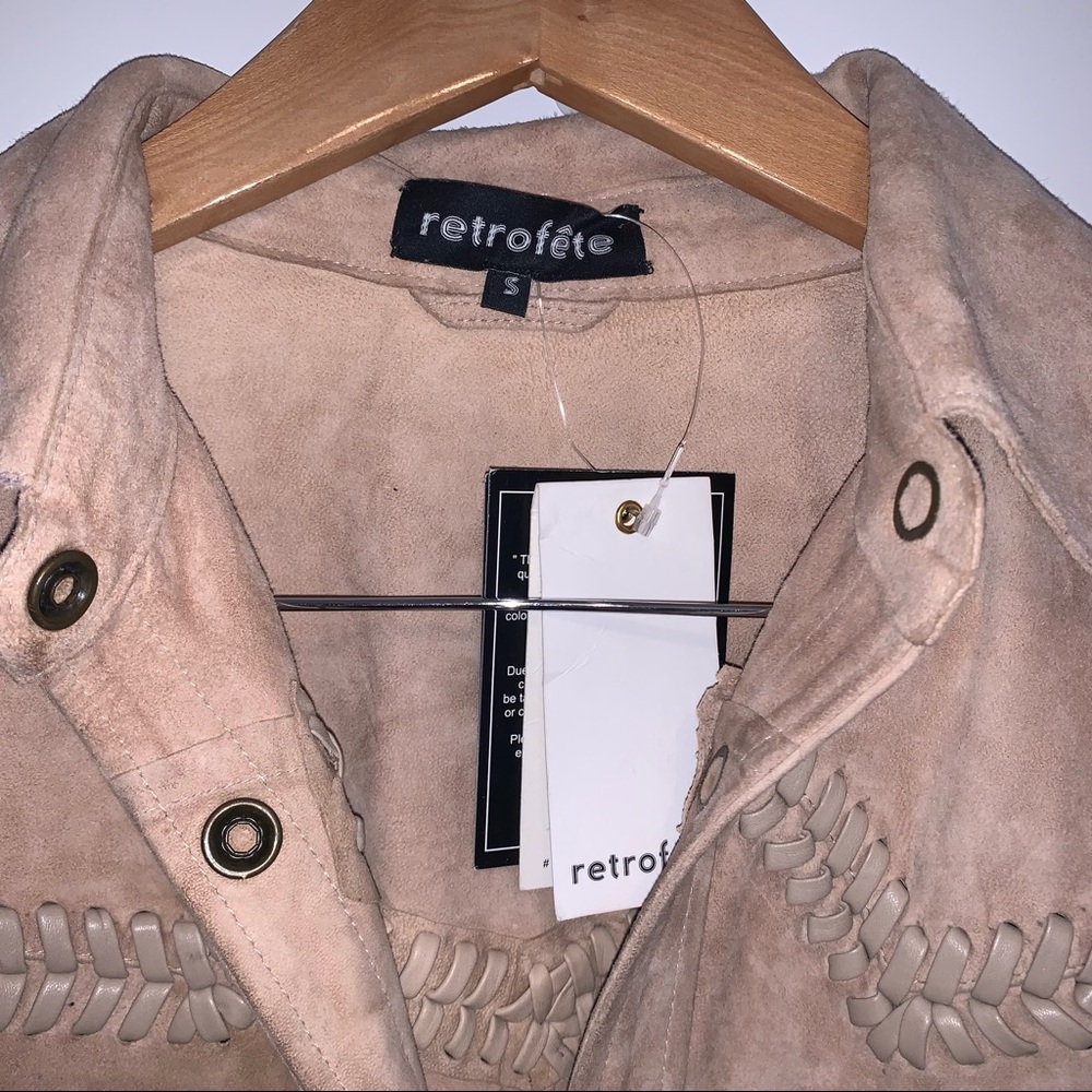 Retrofete Penny Suede Shirt - Picture 8 of 12
